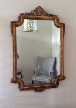 Vintage Ornate Wall Mirror