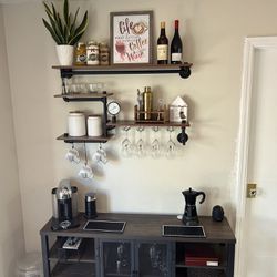 Bar Table / Bar Cabinet 