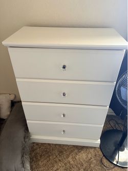 White dresser