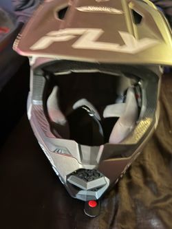 Dirtbike racing helmet