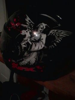 347-3609730afx motorcycle helmet size 2x $65