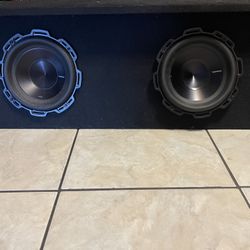 2 10inch Rockford Fosgate P3 Subwoofers 