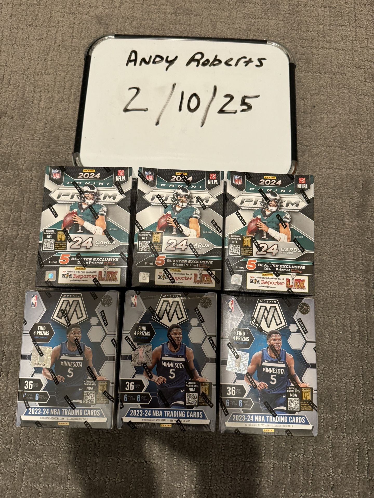6 Sealed 2024 Blasters Price Is For All