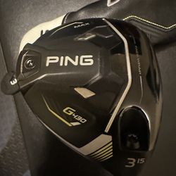 PING G430 Max 15* 3 Wood Stiff