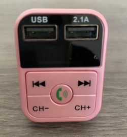 Wireless Bluetooth Car Kit Handsfree Talk MP3 player fm transmitter dual car charger