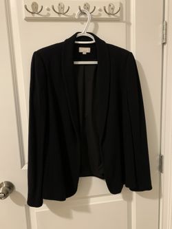 Ann Taylor loft jacket,size 8,black.