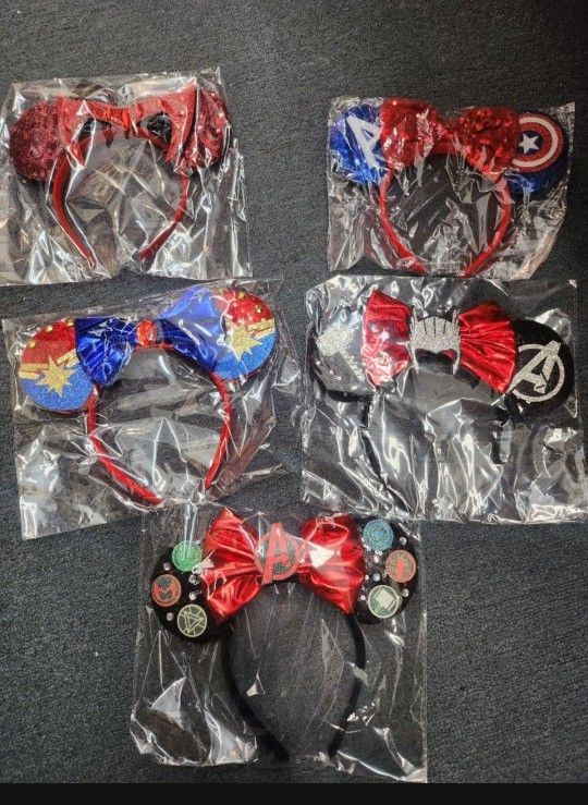 3 Pc X Princess Ears, Mickey Minnie Ears, Disney headband, Star Ears Animal Kingdoms Princess Toy Story Magic Castle Star Wars Headband HANDMADE