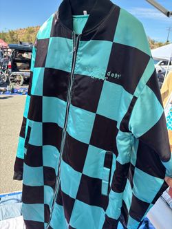 Leftside91 Demon Slayer Tanjaro Bomber Jacket Cosplay
