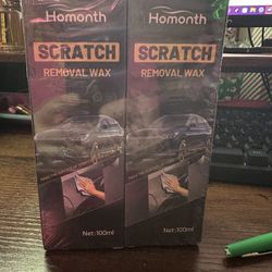 2 Pack Homonth Scratch Removal Wax 
