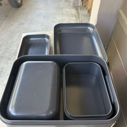 IKEA Metal Storage Containers 