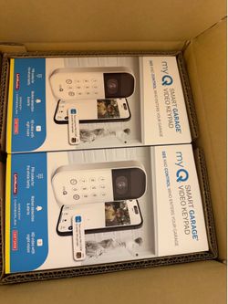 Security camera MyQ smart garage