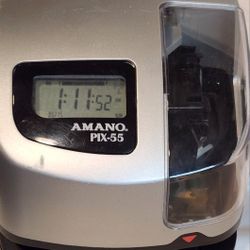 AMANO PIX-55 Time Clock 