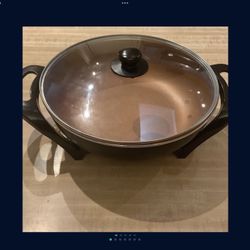 Electric Wok  Kitchen Appliance Pots & Pans 