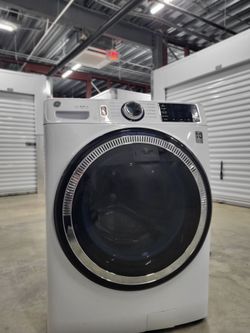 GE UltraFresh Vent System Front Load Washer (Model: GFW550SSNWW) – White