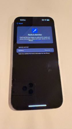 Iphone 14 pro max with new genuine battery carrier unlocked