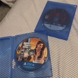 2 PS4 Games And 1 Ps5 Game
