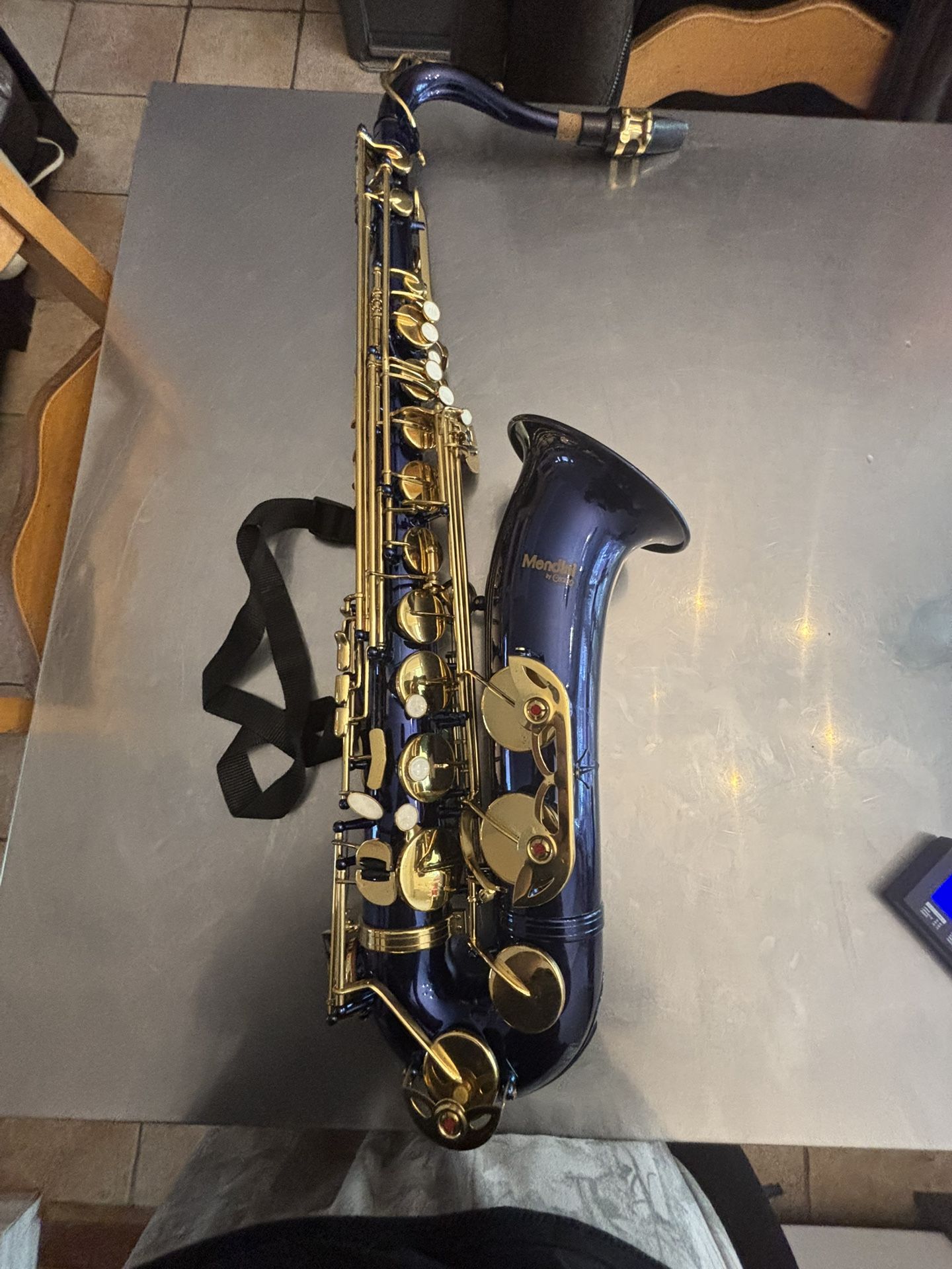 Blue Mendini Alto Saxophone