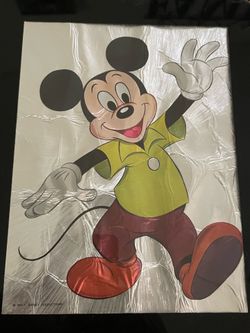 Vintage Disney foil art