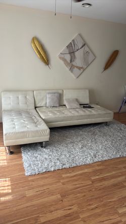 White couch