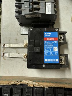 125 Amp Eaton Main Circuit Breaker