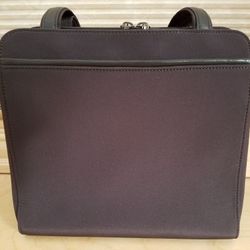 $15 OBO -- The Limited brown microfiber with leather strap/trim shoulder bag