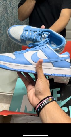 nike dunk low university blue size 13