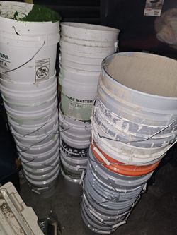 Lot Of Buckets 
