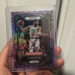 Jayson Tatum Monopoly Prizm 2023-2024 
