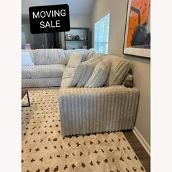 Sectional Couch Sofa Ashley Stupendous 3pc Set