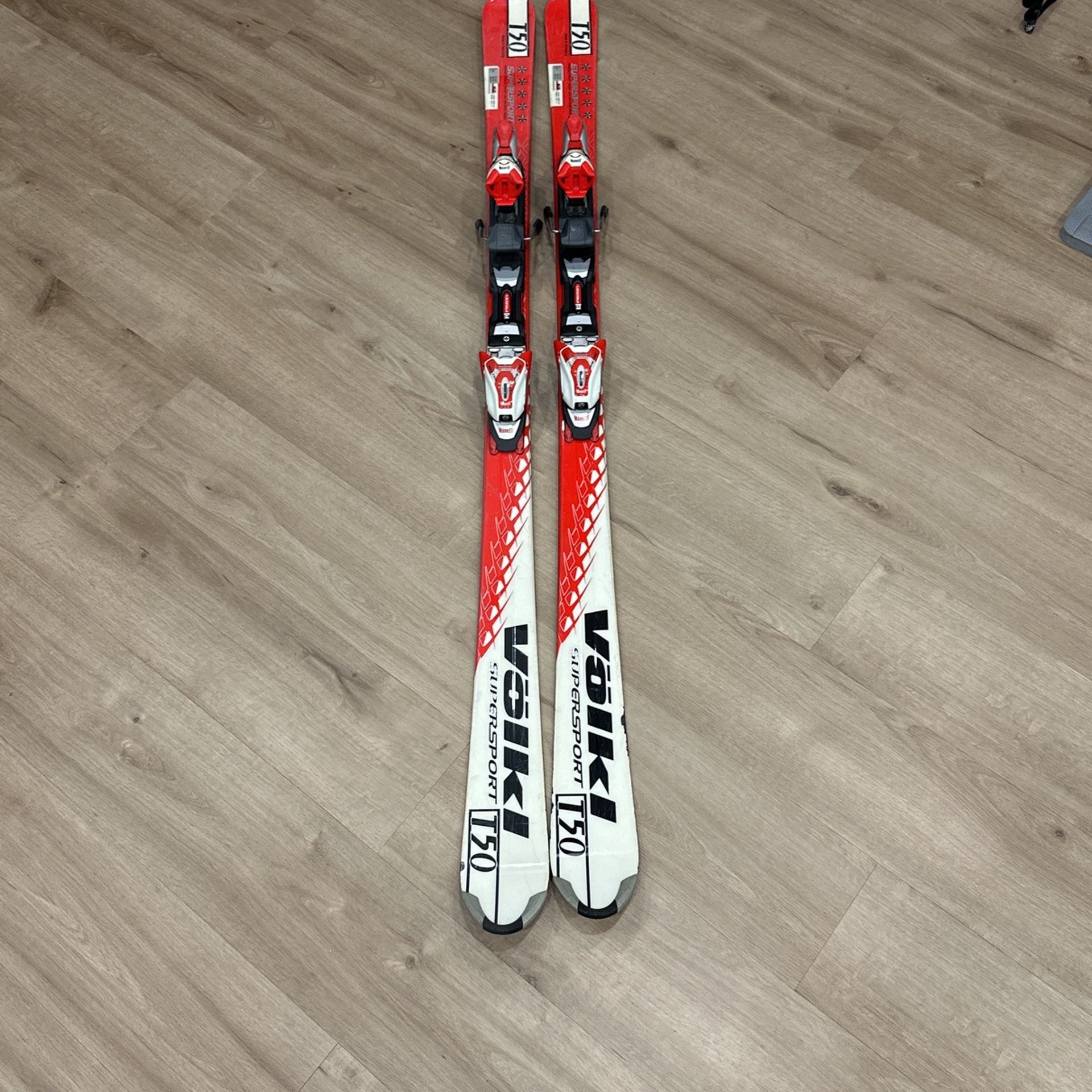 Volkl Supersport T50 Skis & Marker Comp 1400 Bindings