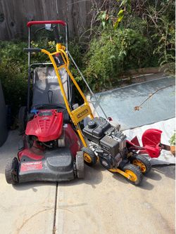 Lawnmower and edger
