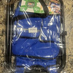 Metal folding Stool Backpack Insulated  Cooler Bag 