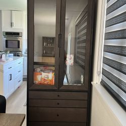 IKEA Glass Door Cabinet