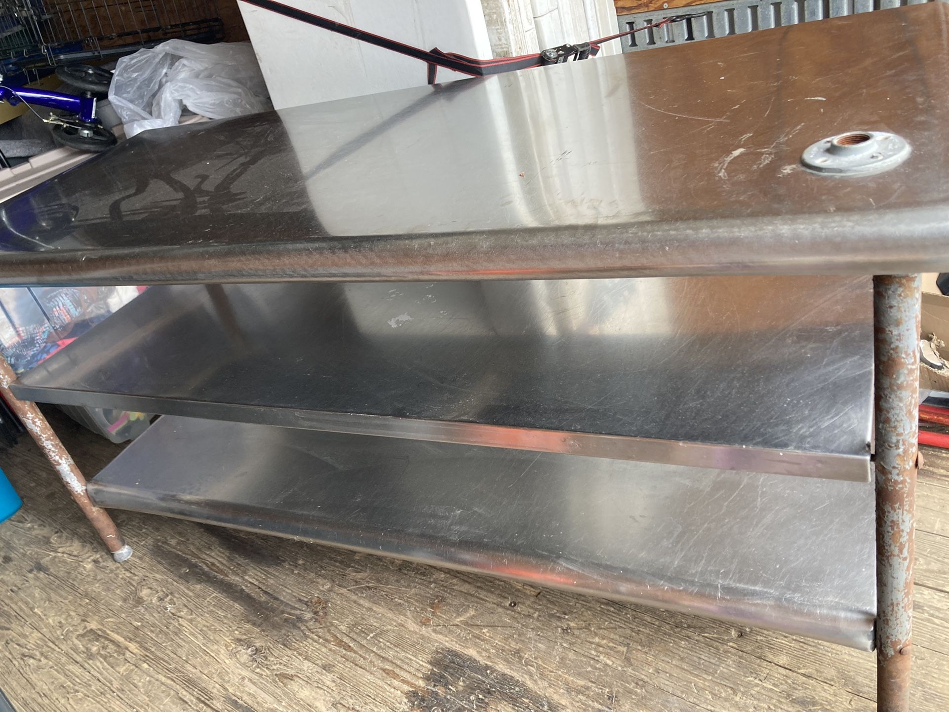 Stainless Steel Table Comercial 30x72