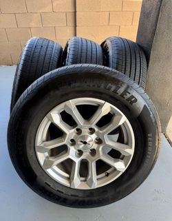 Chevrolet 18” wheels and tires