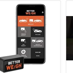 CURT BetterWeigh Mobile Towing Scale with Tow Sense Technology (OBD-