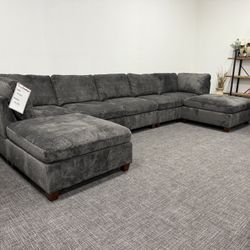 Dark Gray Sectional Modular Set - Free Delivery Promo 