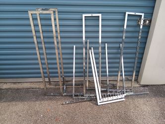 Stainless steel clothing rack