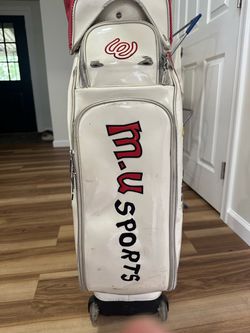 M.U Sports Mieko Uesako Wheeled Golf Cart Bag