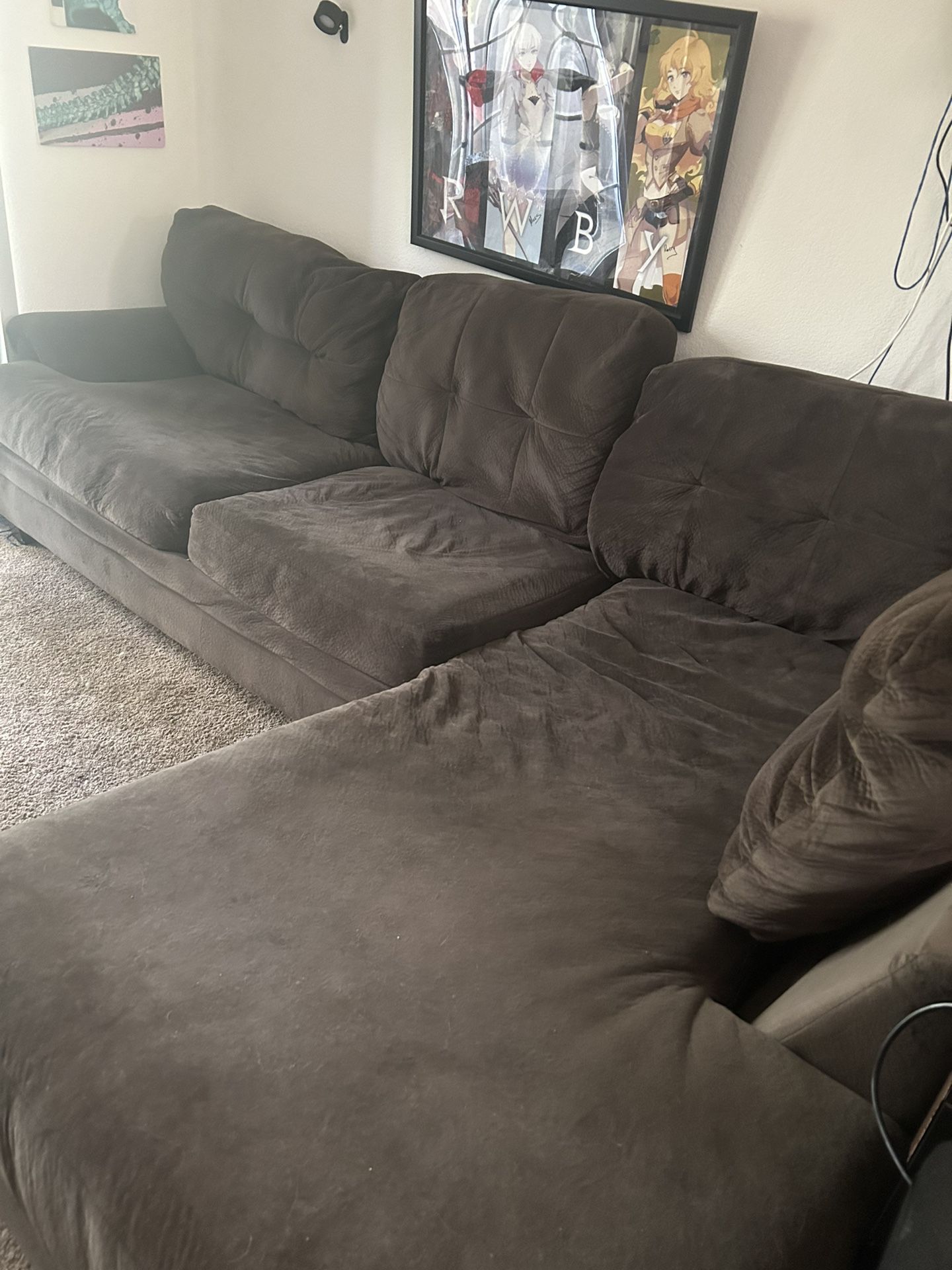 huge couch