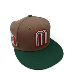 New Era Mexico 59Fifty Fitted Cap WBC Limited-Edition Khaki/Green