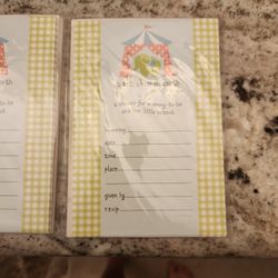 2 Packages Brand New Baby Shower Invitations 