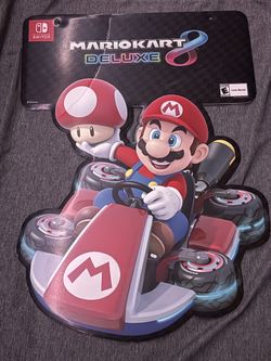 Mario kart 8 hanging display