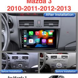 Wireless Apple Carplay for Mazda3 2010-11-12-2013Car Stereo,9”GPS,NAVI,WIFI,FM,BT🔥$107🔥only 