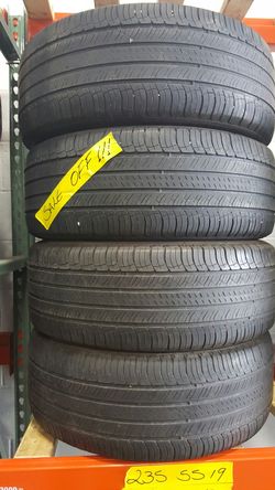 On sale now p235/55/19......
