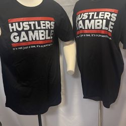 Hustler’s Gamble Tee Size XL 