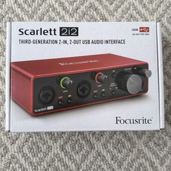 Scarlett Interface 2i2 [3rd Gen]