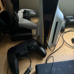 PS5 With 2 Controllers