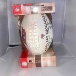NIB   $25 OBO  NFC Champions Football, Buccaneers 2002 Super Bowl XXXVII, Sports Collectors autograph ball