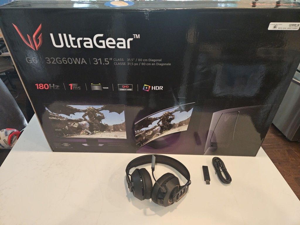 🎮 Ultimate Gaming Bundle – UltraGear Monitor + Wireless Headset